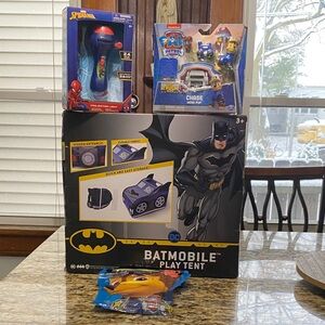 MBatmobile Play Tent and more toys